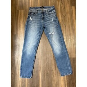 Judy Blue Women's Jeans Sz 7/28 Boyfriend Fit Slightly Distressed
